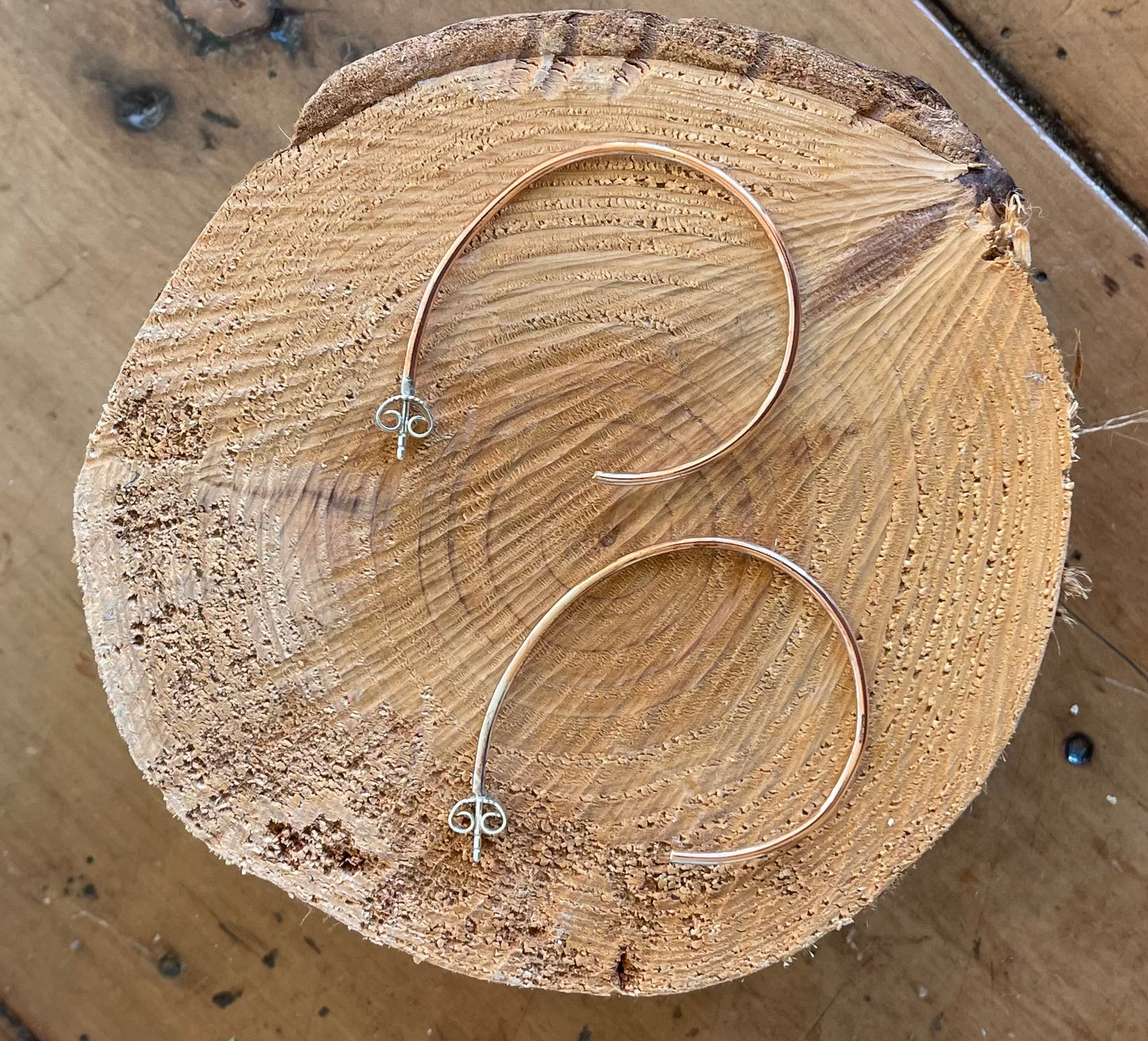 Oorbellen, Coloured Hoops