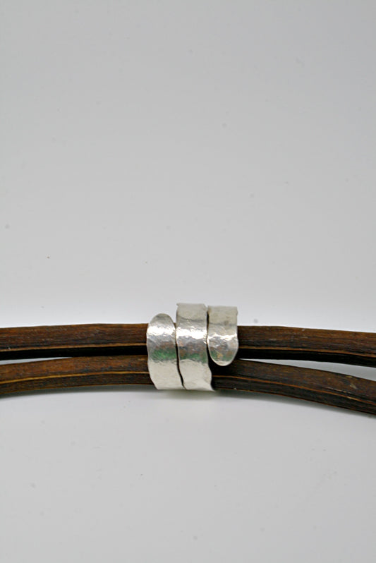 Ring triple swirl 12mm/20mm