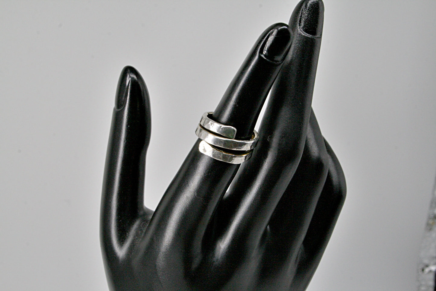 Ring triple swirl maat 51