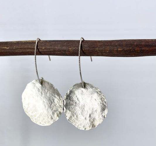 Oorbellen hanger amulet 30mm