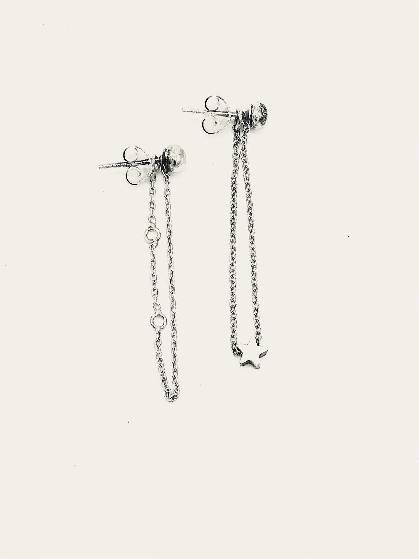 Oorbellen Chain  8cm