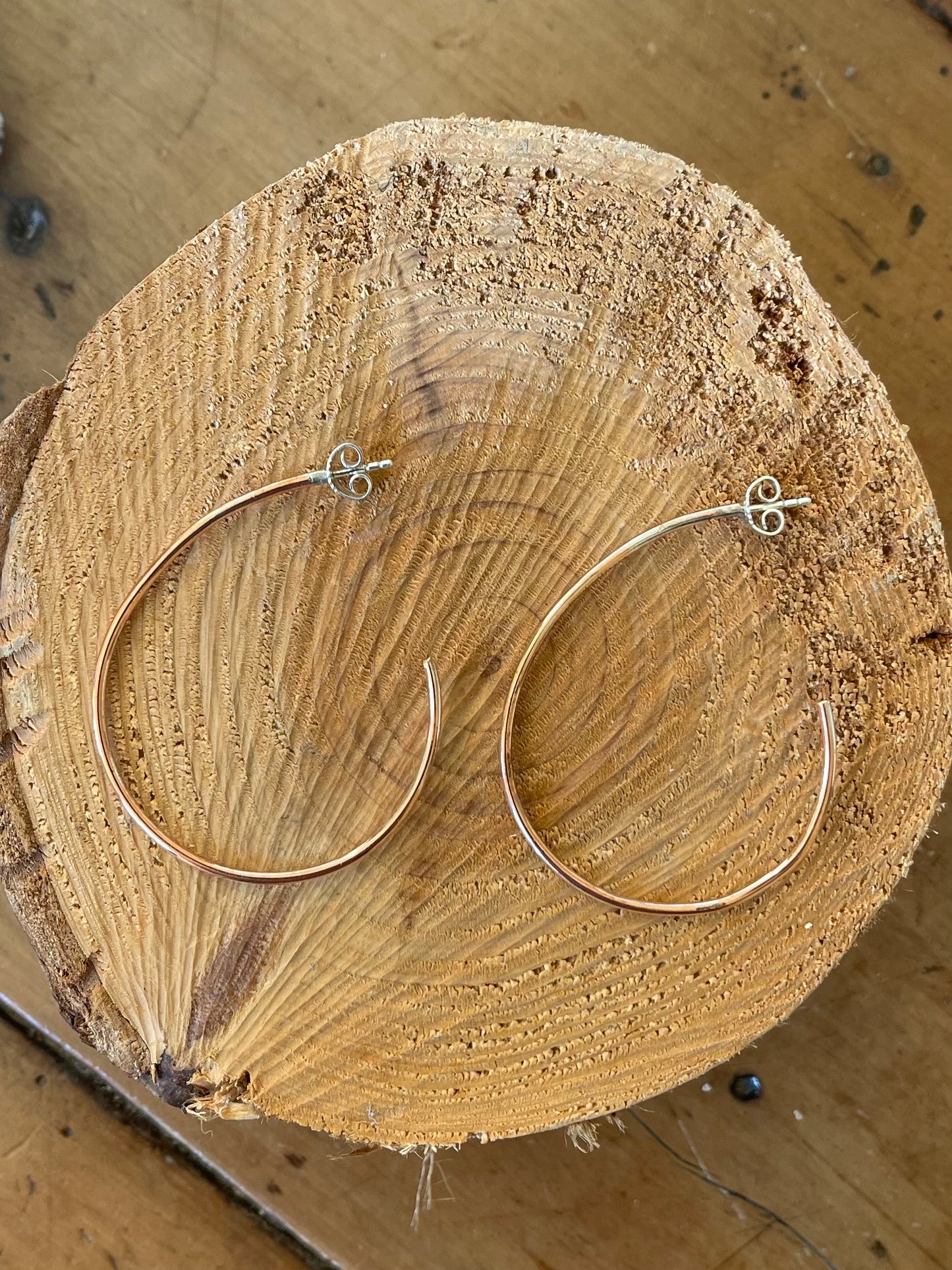 Oorbellen, Coloured Hoops