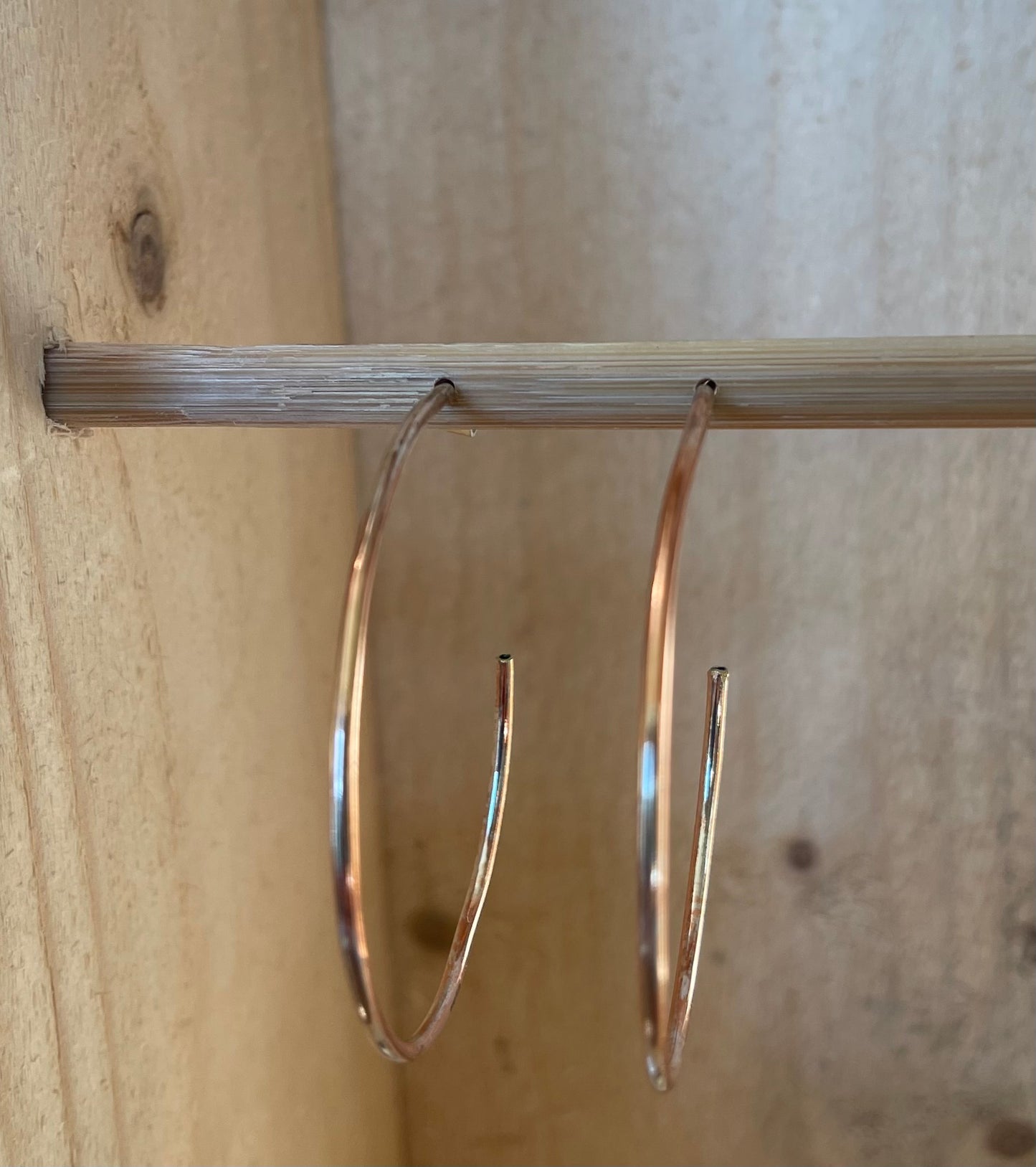 Oorbellen, Coloured Hoops