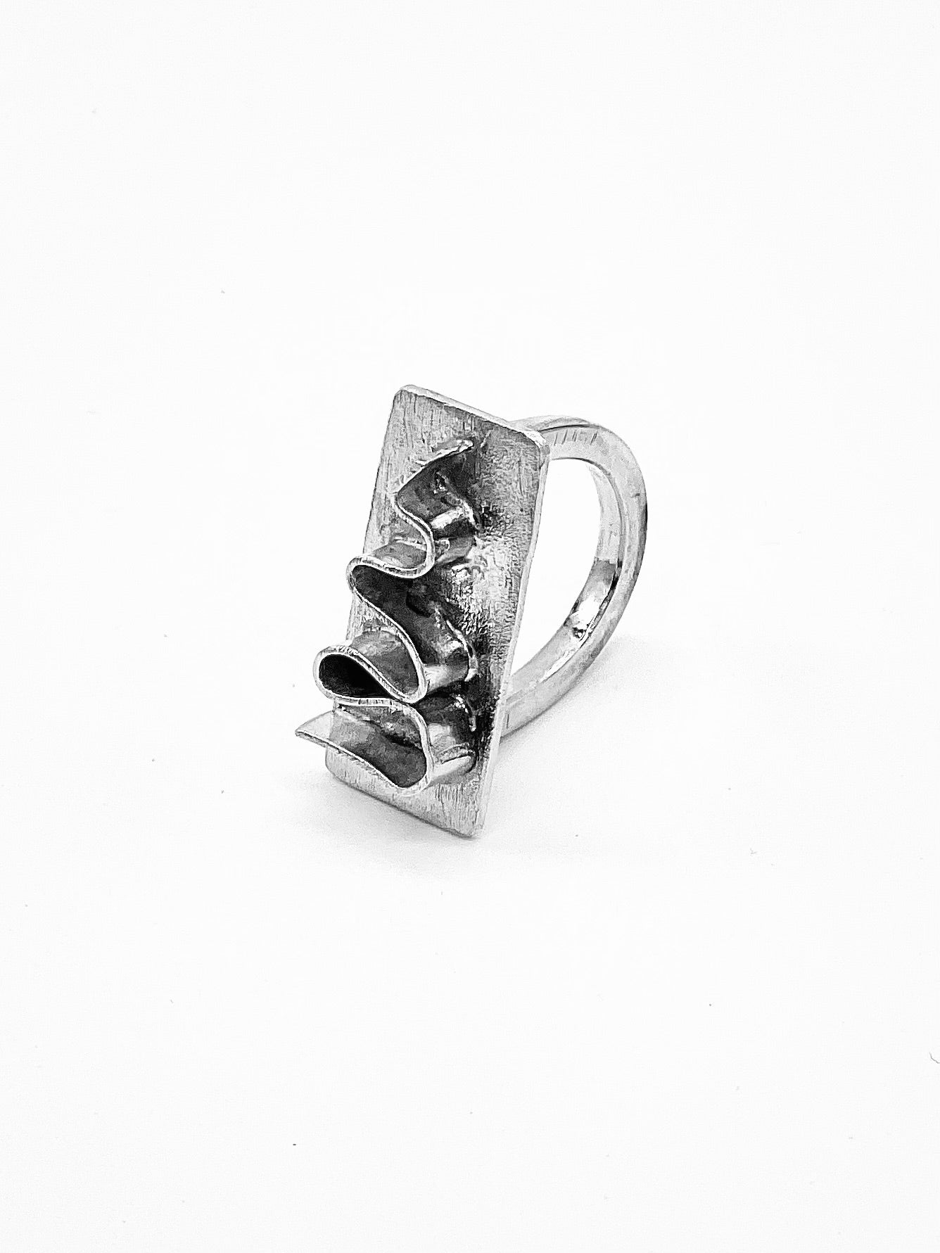 Ring ‘snake’ maat 53