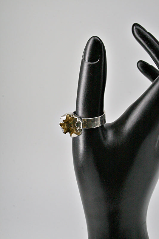 Ring Deep Flower maat 61/62 (bijpassende hanger en oorbellen verkrijgbaar)